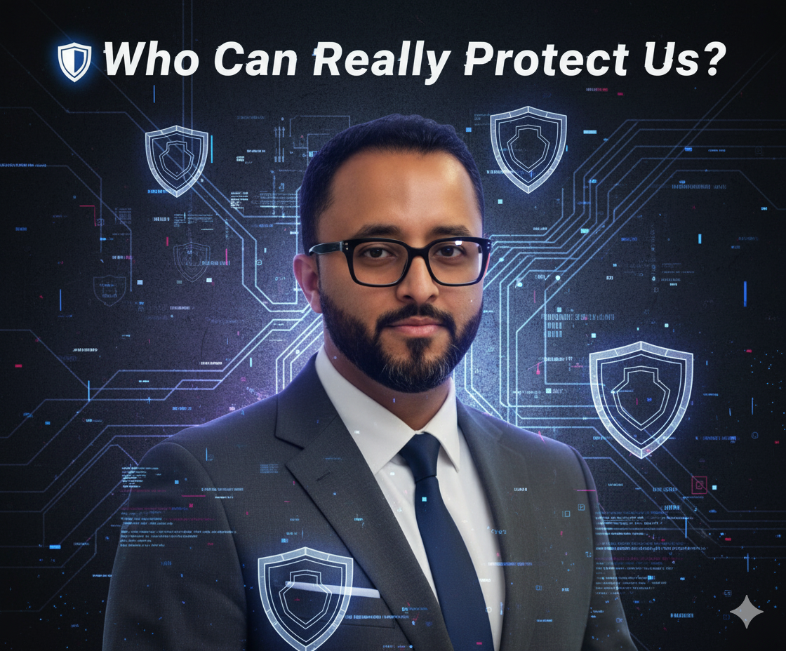 🛡️ Who Can Really Protect Us? — Gourav Banerjee